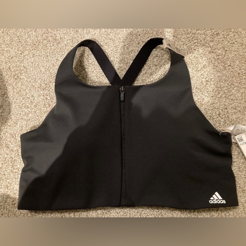 Adidas Ultimate Sports Bra (Black, size 38A)
